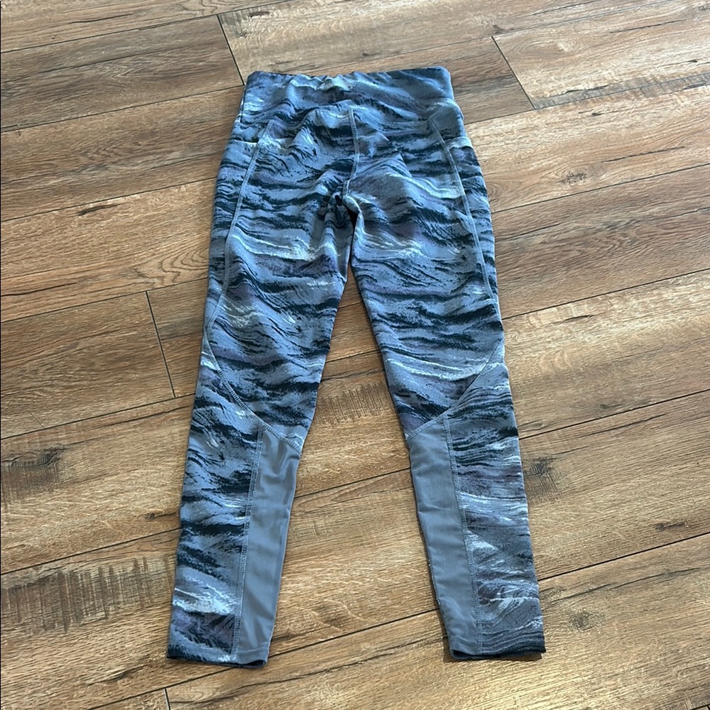 Stylish Gray Patterned Women's Jeans